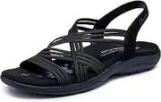 [Skechers] Damen Reggae Slim-Simply Stretch Sportsandale