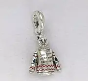Authentic Pandora Christmas Sweater Charm W/ Tag & Box 793596C01