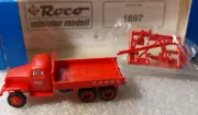 Roco Miniatures RARE 1697 Circus KRONE GMC Yale Crane truck 1/87 HO