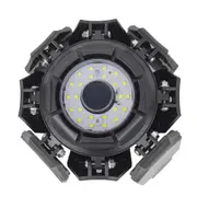 8 Panels LED Foldable Garage Ceiling Light for Workshop Warehouse Lighting