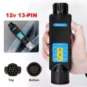 Towing Bracket Light Wiring Socket Tester Trailer Socket Diagnostics Tools