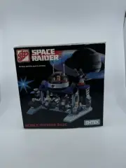 Loc Blocs "Space Raider" Mobile Defense Base by Entex 1810 Vintage Lock Blocks