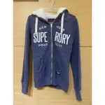 正品SUPERDRY 藍色保暖外套便宜賣