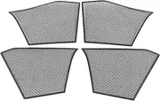 Szwaldaper for BMW, X1 U11 2023 2024 Stainless Car Door Panel Loudspeaker Pad Round Speaker Cover Trim Frame Sticker Moulding Accessories Auto Speaker Grille(Door Cover)