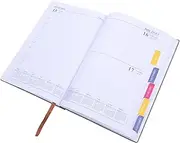 Baluue Daily Planner Writing Book Monthly Planner 2025 Schedule Book for Efficient Organization