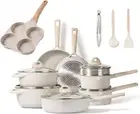 CAROTE 17Pcs Pots and Pans Set, Nonstick Cookware Sets, Large Capacity Granite P