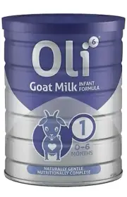 Oli Goat Milk 1 0-6 months gentle baby formula