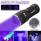 UV Ultraviolet Light 160W LED Flashlight BlackLight 395nM Inspection Lamp Torch