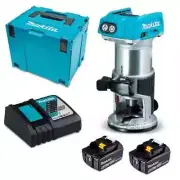 MAKITA 18V Brushless Laminate Trimmer Kit DRT50RTJ