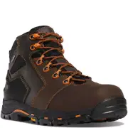 Danner Men's Vicious 4.5"Brown/Orange Nmt Work Boot