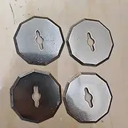 XGKHOM 4 Pack Replacement Rotary Blades for Worx WA2300 4V ZipSnip Cordless Electric Scissors, Fits RC2600K, RC2601, RC2602, WX080L, WX081, WX082L, WX081L, WX745L, Durable Tungsten Steel Construction