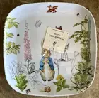 Beatrix Potter Peter Rabbit Melamine Dinner Plate Easter/Spring Set of 4 NWT