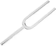 Crystal Clear Tuning Fork, Clear Powerful Tone with Striker，20mm Diameter, for Meditation, Sound Healing Therapy Yoga(D Note)