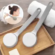Silicone Bath Towel Exfoliating Back Strap Scrub Shower Body Scrubber Brush Wash