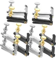 JEWEDECO 8pcs Metal Violin Key Violin Tuner Key Instrument Violin Key Small Violin Tuner Metal