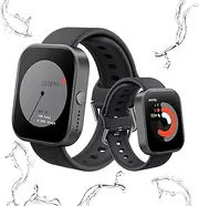 CMF BY NOTHING Watch Pro Smartwatch,1.96'' AMOLED Display, IP68 Water Resistant Multi-System GPS Fitness Tracker with Health Monitoring, 13Day Battery Life, Black Grey