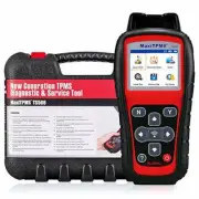 Autel TS508 TPMS Relearn Tool Tire Pressure Monitor - MaxiTPMS red