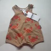 Bonds - Wondercool - Wondersuit - Crab Print - Size 00000