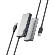 Alogic UAFUUA-SGR Usb-a Fusion Swift Perp 4-in-1 Hub -space Grey (uafuuasgr)