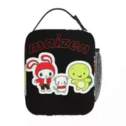 c73 JJ MIKEY MAIZEN Lunch Bags Insulated Lunch Tote Waterproof Bento Box Leakproof Picnic Bags for Woman Work Kids School k73