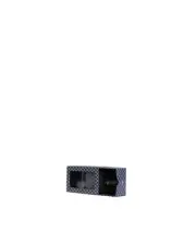 Emporio Armani Underwear Boxer Briefs 2Pack Geometric Pattern Men Black Socks