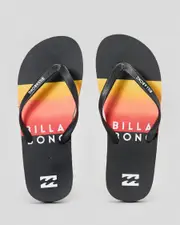 [Billabong] Billabong Men's Northpoint Flip Flops Slippers in Aqua Blue Size 8 8 Aqua Blue