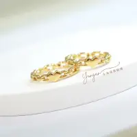 在飛比找蝦皮購物優惠-永安珠寶銀樓 黃金戒指 固定圍硬金戒 純金愛心戒指 實體超美