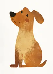 [Namly Design] Poster - Smiling Dog