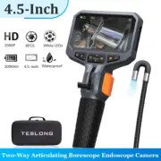 Teslong Two-Way Articulating Borescope with Light Endoscope Articulated Probe