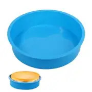 Cheesecake Pan Protector for 9" or 9.5", Blue Round Springform Pan Cover