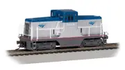 Bachmann GE 44-Ton Switcher Amtrak #1000 (S/B/R/B) Sound & DCC - HO Scale