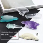 Diy Crystal Drop Plastic Mirror Three-dimensional Bear Mold Aroma Gypsum