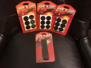 Autologix selfAdhesive 3 Pks- 6 Hook & Loop Dots per package &1Pk -4" tape BLACK