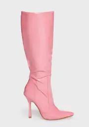 [AZALEA WANG] Pink Blushing Stiletto Boots