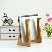 Wooden Desktop Cooling Stand for Computers and Tablets