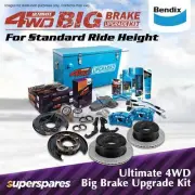 Rear Bendix Ultimate 4WD Big Brake Upgrade Kit for Mitsubishi Triton MQ MR 15-On (for: Mitsubishi)