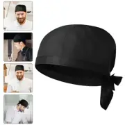 Chef Hat Adjustable Cooking Turban Man Kitchen Working Unisex Chefs Elastic