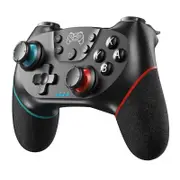 TEGAL Wireless Dual Motor Nintendo Switch Pro Controller - Blue Red Stripes