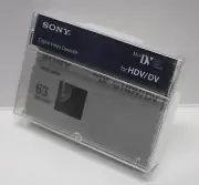 1 Sony HD HDV mini DV tape HDM-63VG for Canon Vixia HV30 HV40 HV20 camcorder