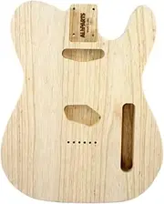 Allparts TBAO "Swamp Ash Body for Tele Unpainted" Replacement and Small Parts for Electric Guitar
