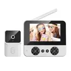 Wireless WiFi Video Doorbell Smart Phone Door Ring Intercom Camera Security Bell