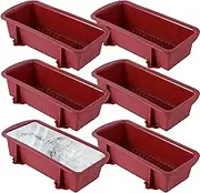 Ice Block Mold 6.7x3.1x1.6In Extra Large Ice Cube Moulds Ice Maker Tray Food Grade Silicone Ice Brick Mold Reusable for Home Cold Plunge Tub Ice Bath Chiller Food