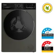 Hitachi 12kg Graphite Front Load Washing Machine BD-120XKVEADM