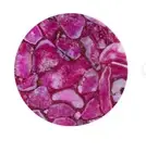 15" Pink Agate Stone Round Coffee Table Center Table Agate Handmade Living Decor