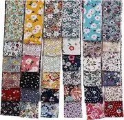 36 Pieces Japanese Style Fabric Printed Cotton Wrapping Cloth Rich Bright Color Soft Quilting Fabric Bundles for Thanksgiving DIY Patchwork Sewing