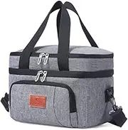 Versatile 10L Outdoor Lunch Cooler Bag - Portable, Thermal Insulated Food Container with Durable Oxford Fabric, PEVA Lining for Picnics, BBQs, Camping, Adjustable Shoulder Strap