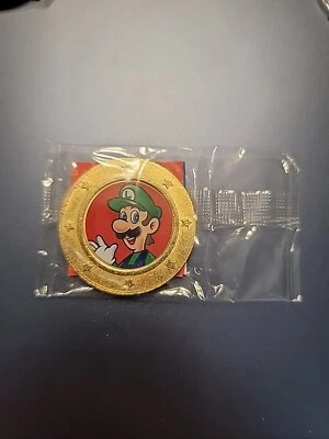 Luigi Frankford Wonder Ball Super Mario Bros Coin LUIGI Gold