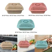 Mesh Fruit Basket with Lid Bowl and Chopstick Storage Bread Basket for Table