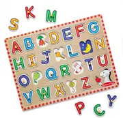 Melissa & Doug - See-Inside Alphabet Peg Puzzle