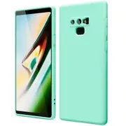MCC For Samsung Galaxy Note 9 Soft Liquid Silicone Shockproof Case Cover Note9 N960 [Mint]